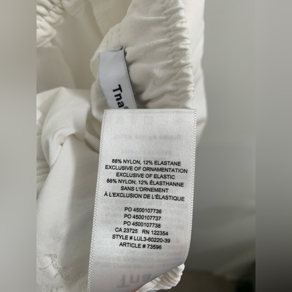 ARITZIA TNA White Parachute Pants in XS - Picture 8 of 9